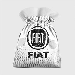 Мешок для подарков Fiat с потертостями на светлом фоне, цвет: 3D-принт