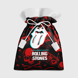 Подарочный мешок Rolling Stones rock glitch