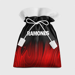 Мешок для подарков Ramones red plasma, цвет: 3D-принт
