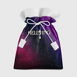 Мешок для подарков Hellsing gradient space, цвет: 3D-принт