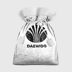 Подарочный мешок Daewoo с потертостями на светлом фоне