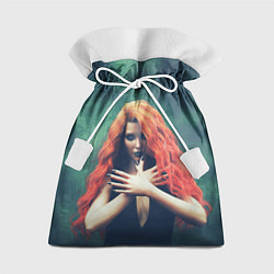 Мешок для подарков Рыжая ведьма колдует в лесу, цвет: 3D-принт