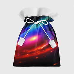 Мешок для подарков Неоновая галактика, цвет: 3D-принт