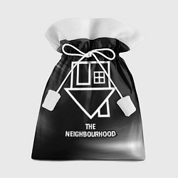 Подарочный мешок The Neighbourhood glitch на темном фоне