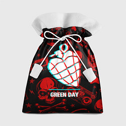 Подарочный мешок Green Day rock glitch