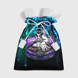 Мешок для подарков Space DJ - neon starfall, цвет: 3D-принт