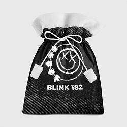 Подарочный мешок Blink 182 с потертостями на темном фоне