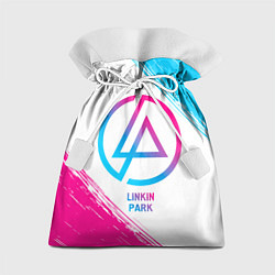 Подарочный мешок Linkin Park neon gradient style