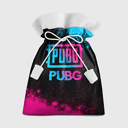 Подарочный мешок PUBG - neon gradient