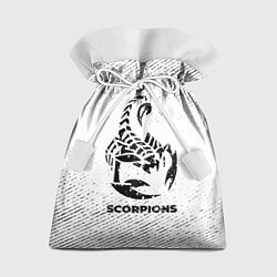 Подарочный мешок Scorpions с потертостями на светлом фоне