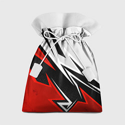 Мешок для подарков Бело-красная униформа для зала, цвет: 3D-принт