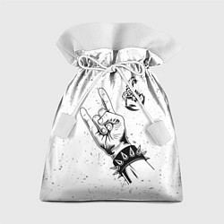 Мешок для подарков Scorpions и рок символ, цвет: 3D-принт
