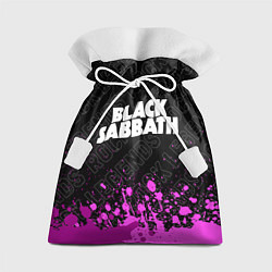 Мешок для подарков Black Sabbath rock legends: символ сверху, цвет: 3D-принт