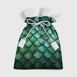 Подарочный мешок Чешуя зелёного дракона