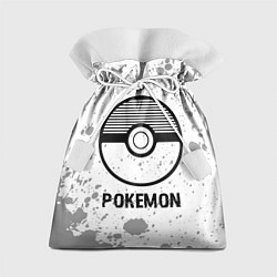 Мешок для подарков Pokemon glitch на светлом фоне, цвет: 3D-принт