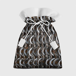 Мешок для подарков Кольчуга с большими кольцами, цвет: 3D-принт