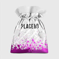 Мешок для подарков Placebo rock legends: символ сверху, цвет: 3D-принт