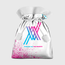 Мешок для подарков Darling in the FranXX neon gradient style, цвет: 3D-принт