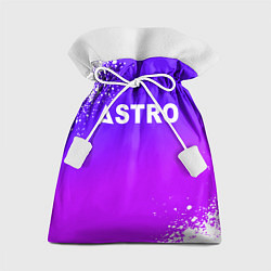 Подарочный мешок Astro neon background