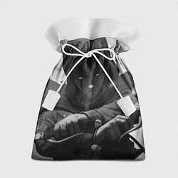 Мешок для подарков Атака Титанов Леви Аккерман, цвет: 3D-принт