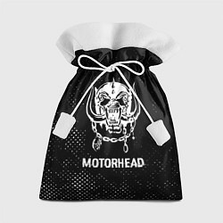 Подарочный мешок Motorhead glitch на темном фоне