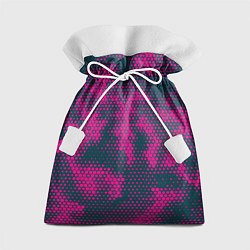 Мешок для подарков Спортивный паттерн камуфляж, цвет: 3D-принт