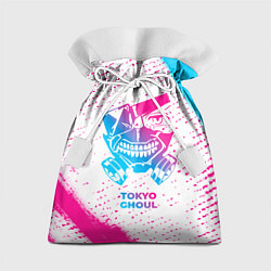 Мешок для подарков Tokyo Ghoul neon gradient style, цвет: 3D-принт