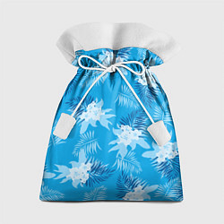 Подарочный мешок Синие цветы - Vice city - new ver