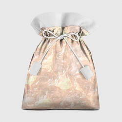 Мешок для подарков Бежевый вихрь, цвет: 3D-принт