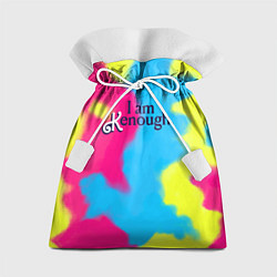 Мешок для подарков I Am Kenough Tie-Dye, цвет: 3D-принт