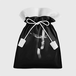 Мешок для подарков Красивая монахиня - готический крест, цвет: 3D-принт