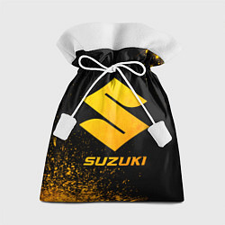 Подарочный мешок Suzuki - gold gradient