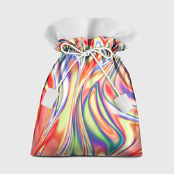 Мешок для подарков Размытые краски абстракция, цвет: 3D-принт