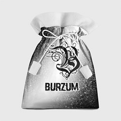 Подарочный мешок Burzum glitch на светлом фоне