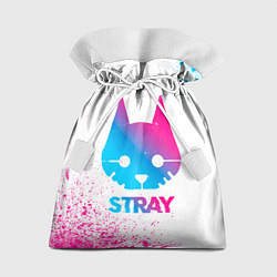 Подарочный мешок Stray neon gradient style