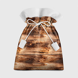 Подарочный мешок Старая деревянная обшивка