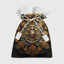 Мешок для подарков Круглый орнамент в викингском стиле, цвет: 3D-принт