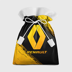 Мешок для подарков Renault - gold gradient, цвет: 3D-принт