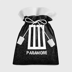 Подарочный мешок Paramore glitch на темном фоне