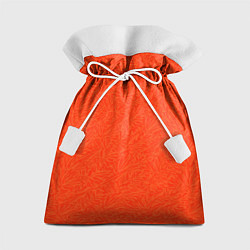 Подарочный мешок Насыщенный красно-оранжевый