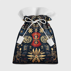 Мешок для подарков Узор в славянском стиле, цвет: 3D-принт
