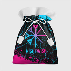 Подарочный мешок Nightwish - neon gradient