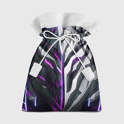 Мешок для подарков Броня адская и райская фиолетовая, цвет: 3D-принт