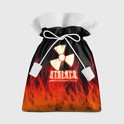 Мешок для подарков Stalker 2 flame, цвет: 3D-принт