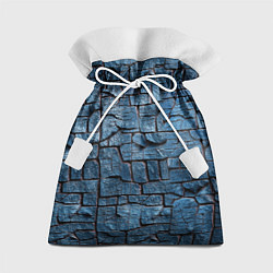 Мешок для подарков Синее дерево, цвет: 3D-принт