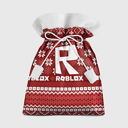 Мешок для подарков Roblox christmas sweater, цвет: 3D-принт