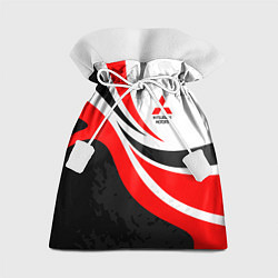 Мешок для подарков Evo racer mitsubishi - uniform, цвет: 3D-принт