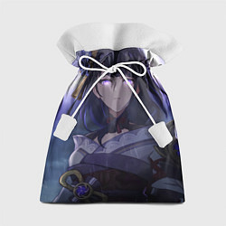 Мешок для подарков Genshin Impact Raiden Ei, цвет: 3D-принт