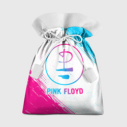Подарочный мешок Pink Floyd neon gradient style