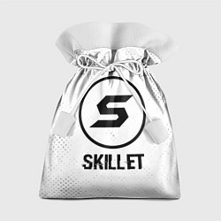 Подарочный мешок Skillet glitch на светлом фоне